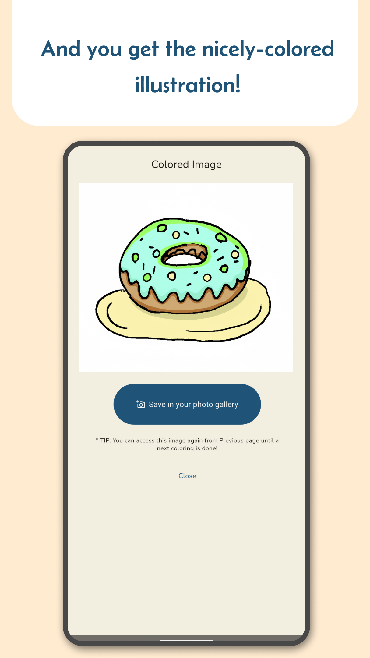 Result page screenshot