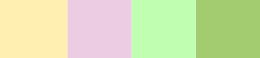 Color Palette Lilac Tree