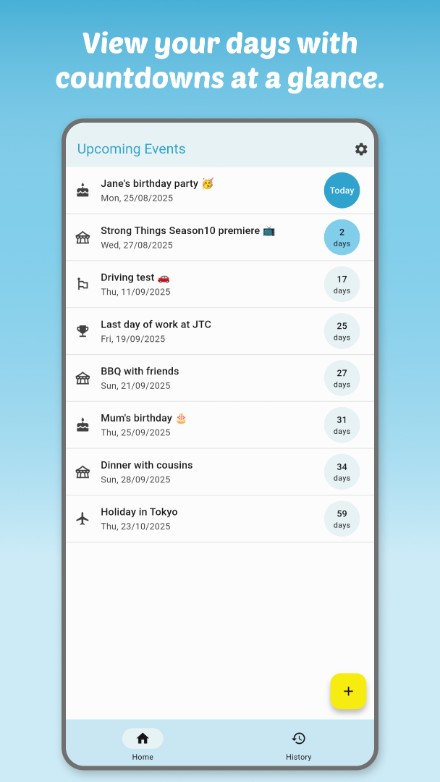Toplist page screenshot